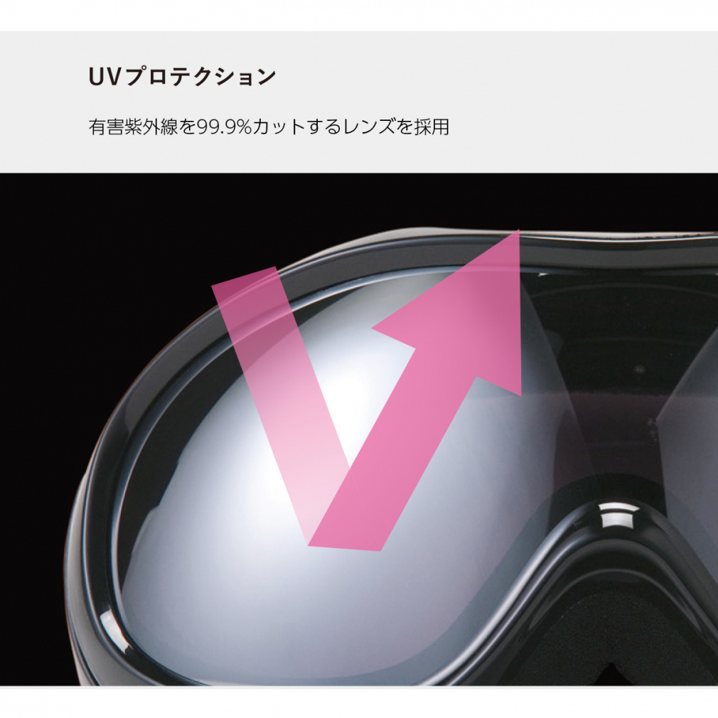 アックス AX800-XS PK スキー/スノーボード ゴーグル : ピンク AXE