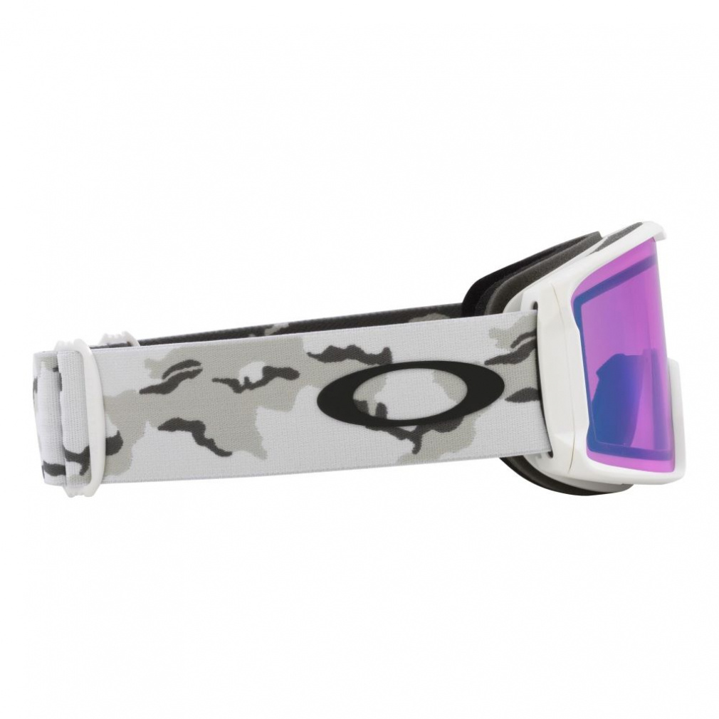 【美品】 OAKLEY LINE MINER L マットホワイト オークリー LINE MINER Lサイズ 0OO7070 I0 スキー/スノーボード