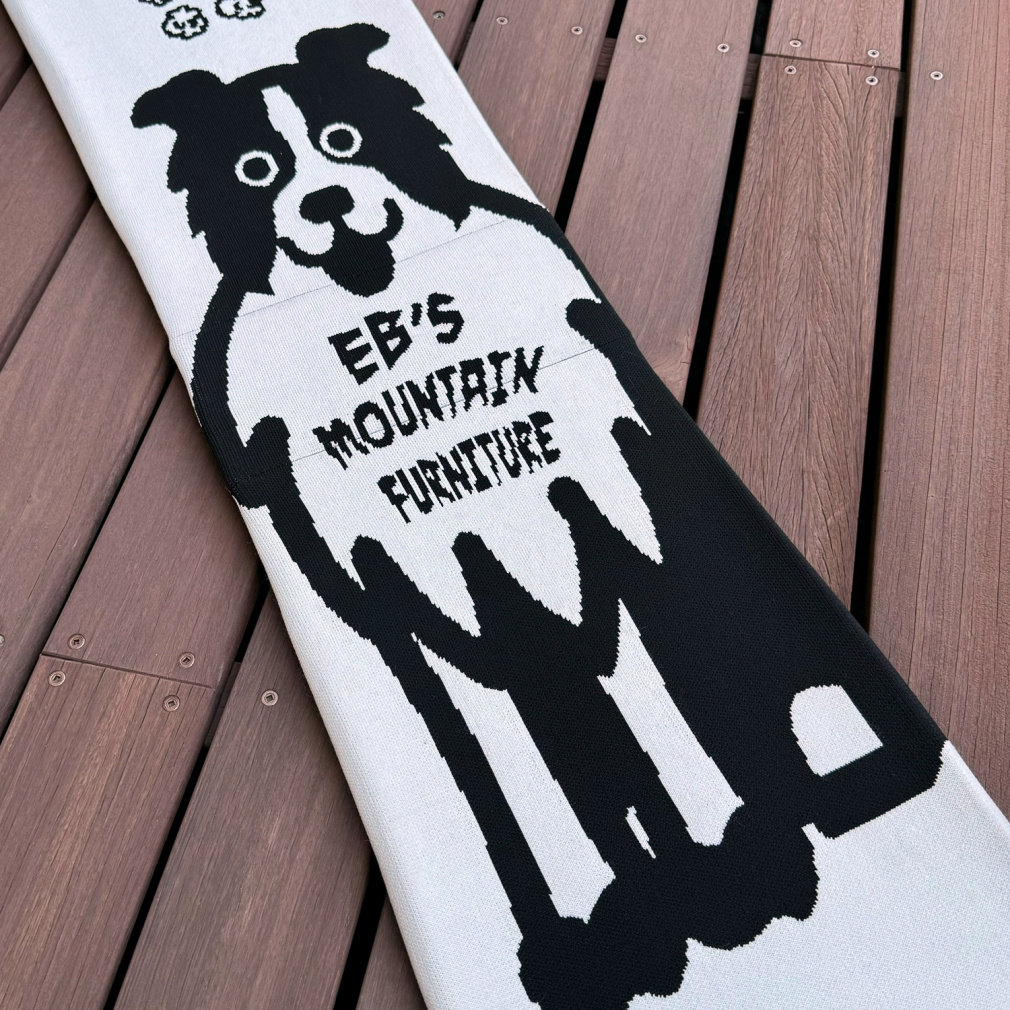 ebs KNIT COVER DOG_ 4500322 スノーボード ボードケース：WHITE ebs