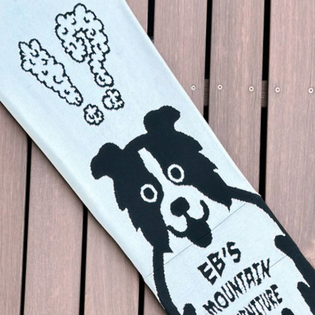 ebs KNIT COVER DOG_ 4500322 スノーボード ボードケース：WHITE ebs
