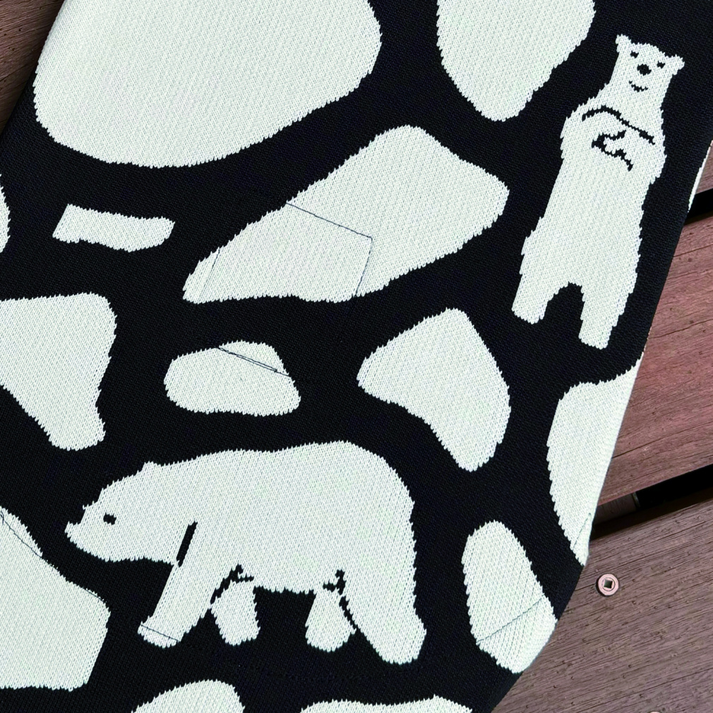 エビス KNIT COVER KUMAFLAGE SM 4400328 スノーボード ボードケース