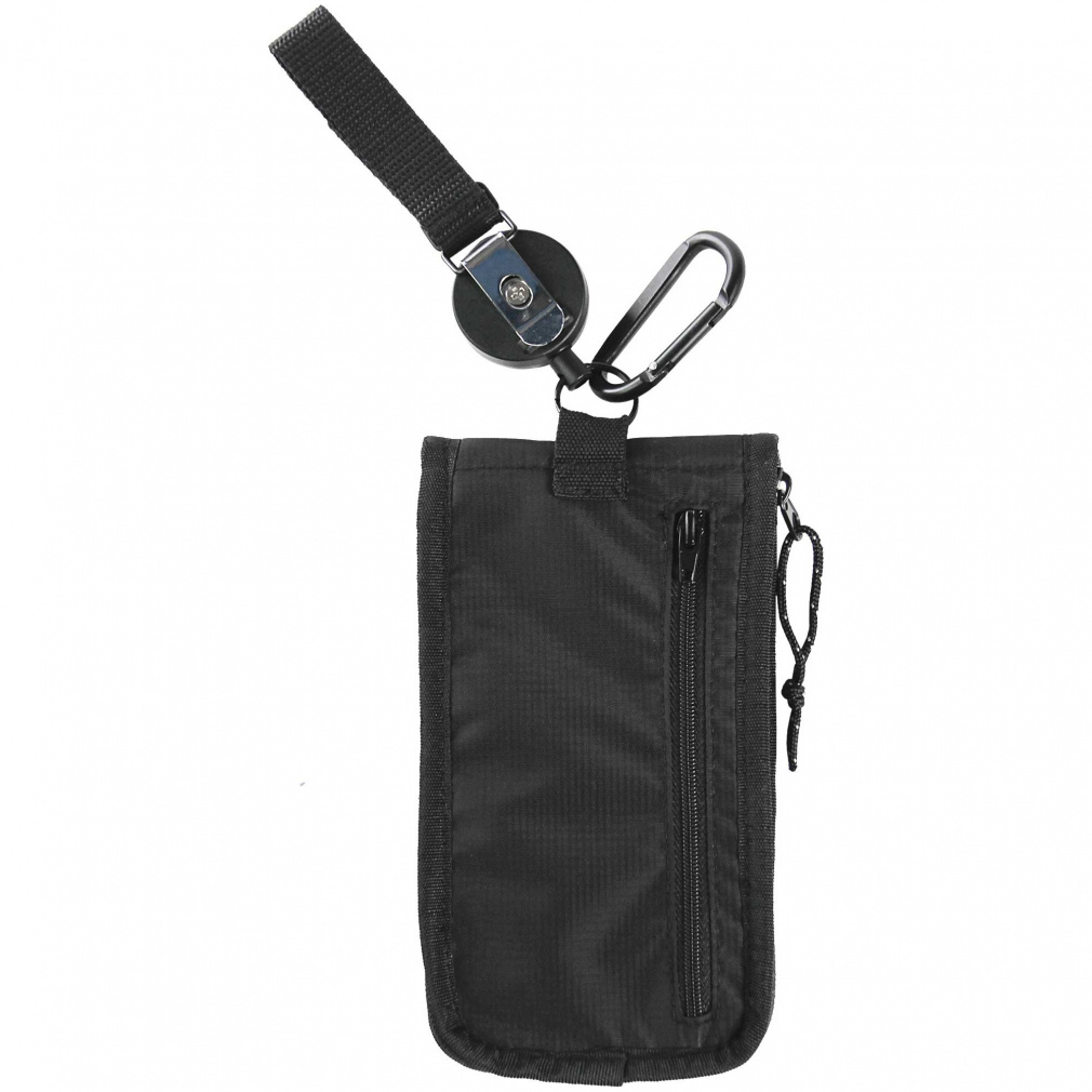 パスケース チケットケース リフト券入れ 【カラビナ コインケース付き