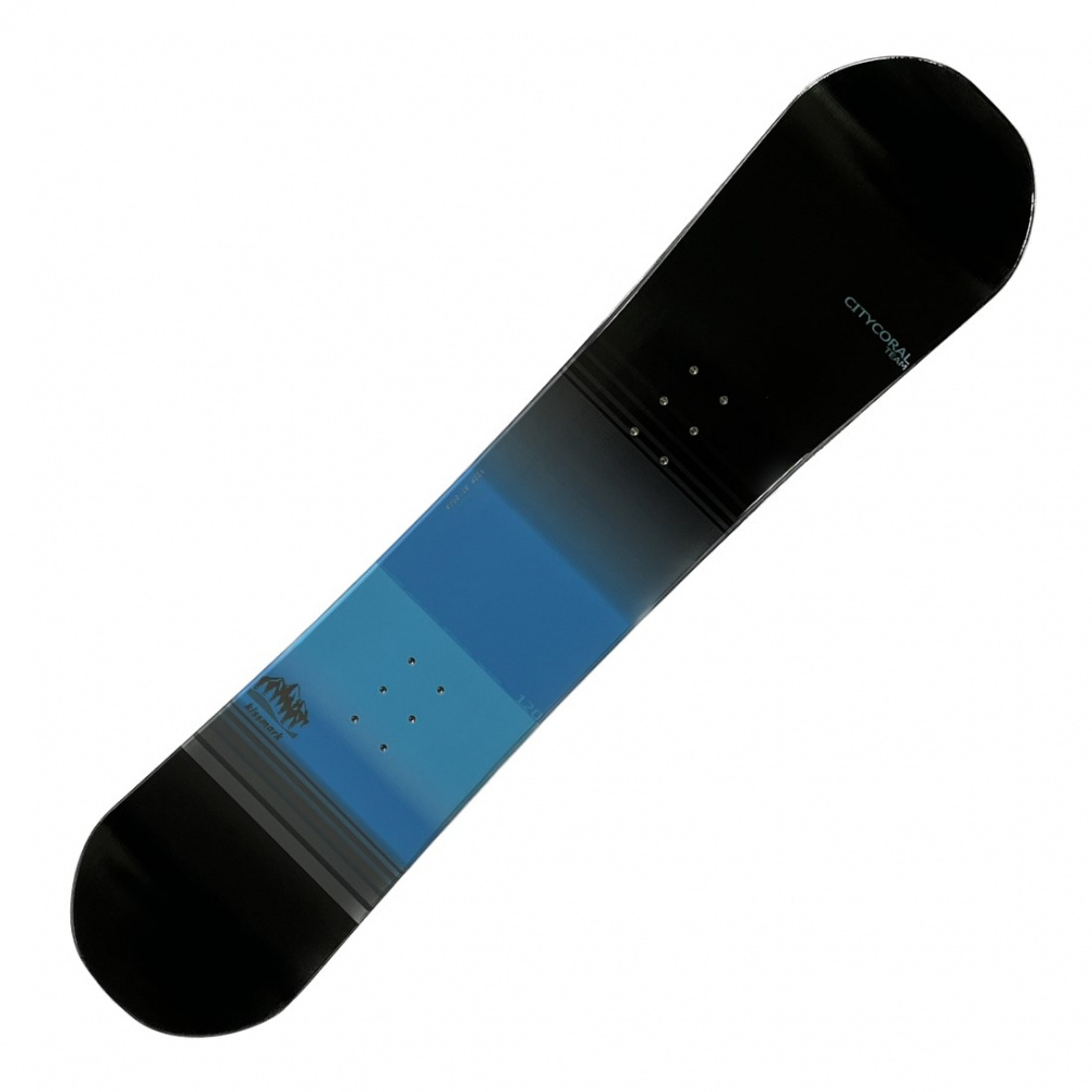 キスマーク CITYCORAL TEAM ＆ CAUSE TEAM BKWH 板＋ビンディング