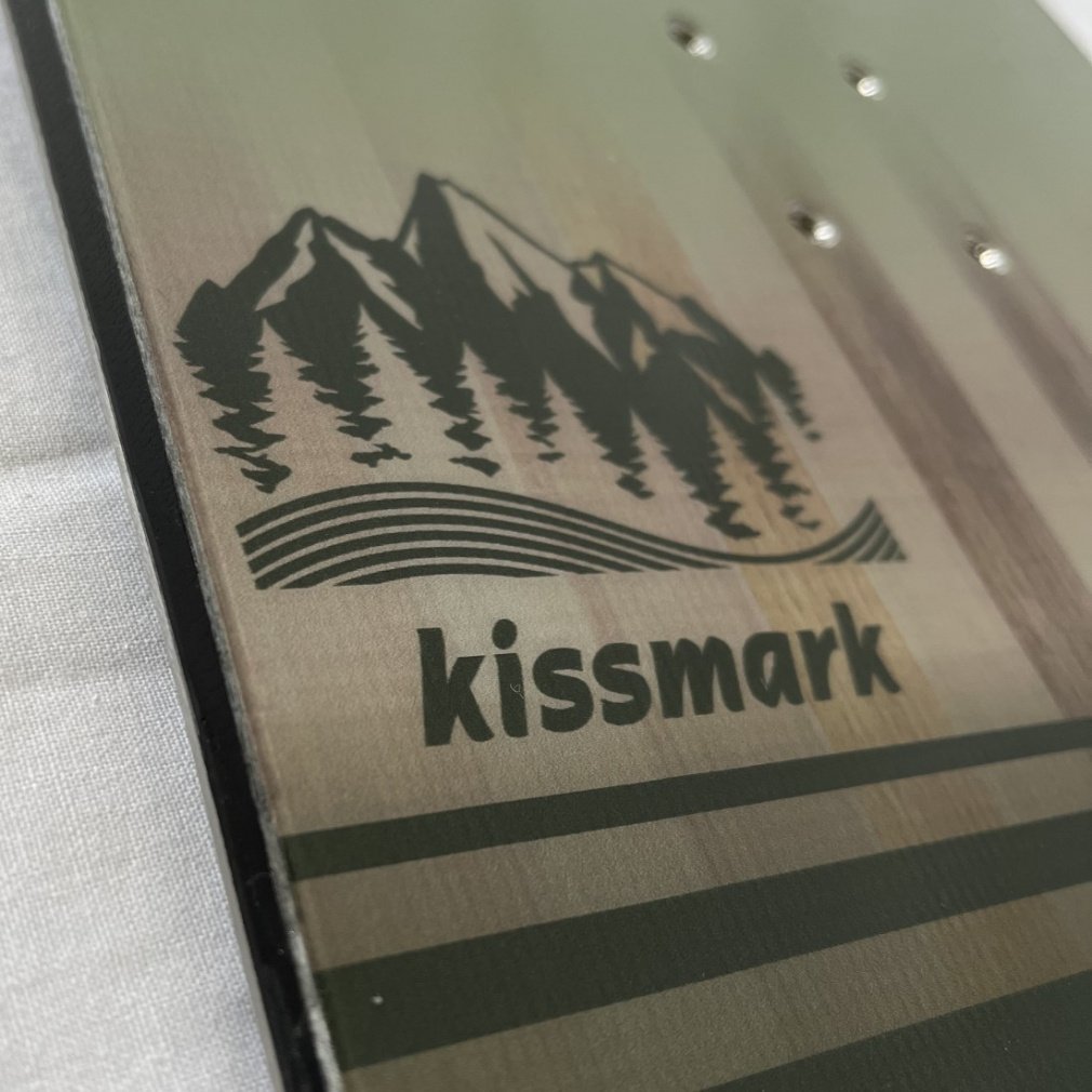 美品　キスマークスノーボード　シティーコーラル155cm ヘッドバインディング kissmark キスマーク シティコーラルチーム CITYCORAL TEAM 23-24年