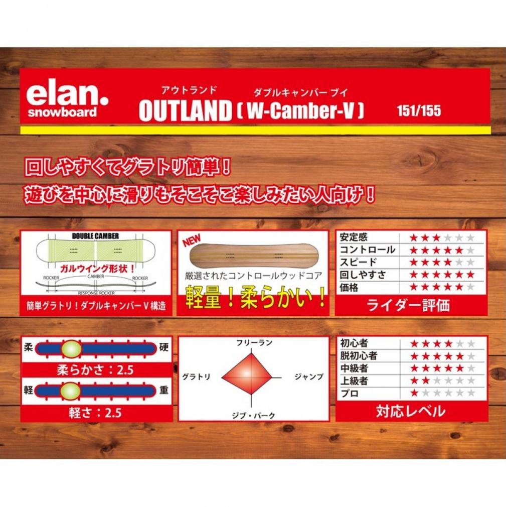 エラン アウトランド outland black｜Alpen Online