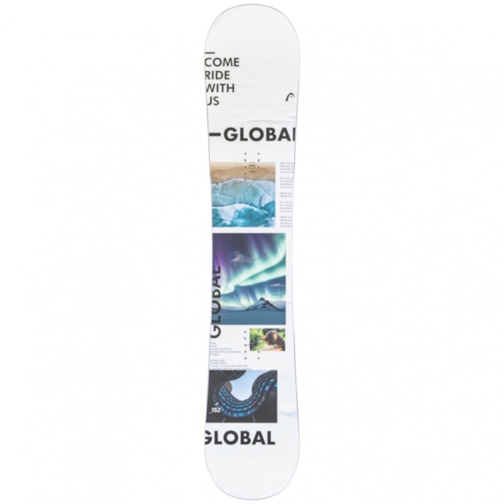 ヘッド GLOBAL ＆ コーズ ＆ JAFFE ホワイト 板＋ビンディング＋ブーツ