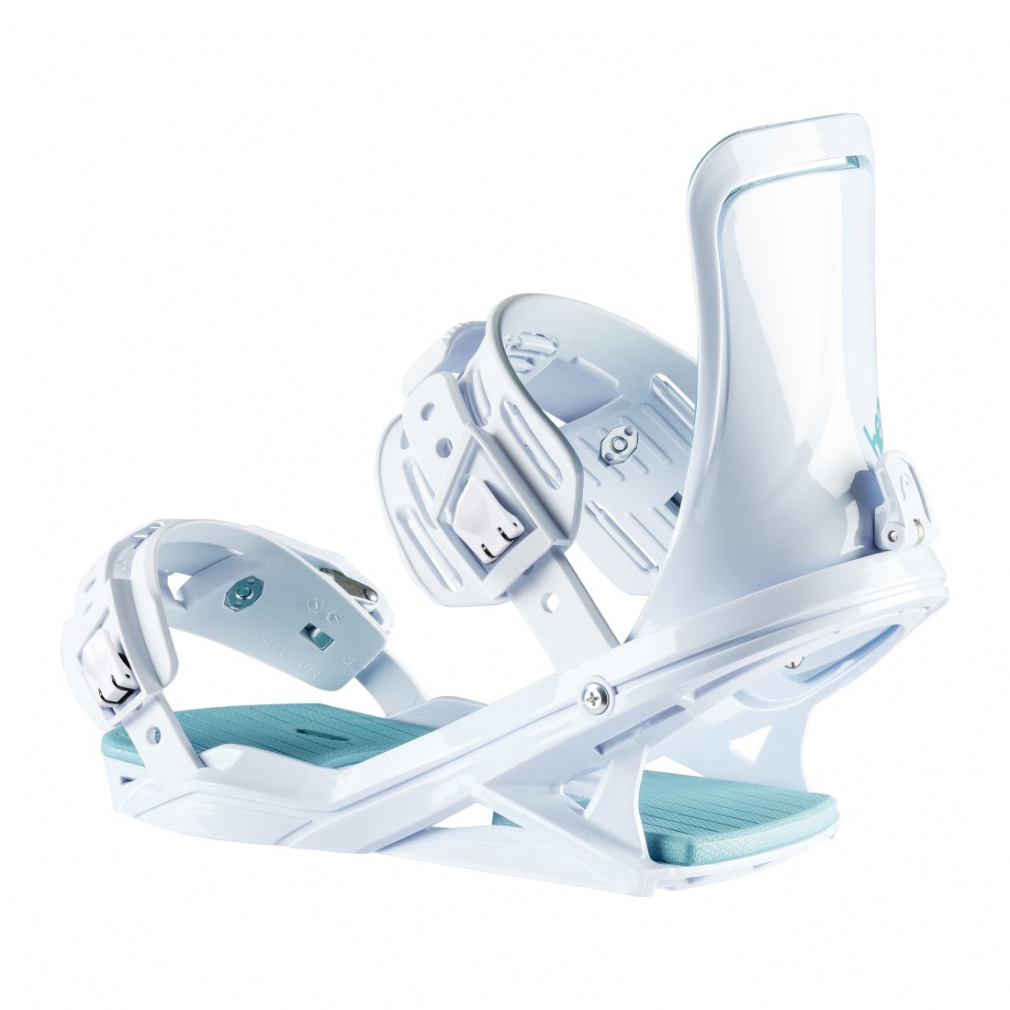 ホワイト スノーボードビンディング　エスピー　レディース Sサイズ ホワイト スノーボードビンディング エスピー レディース Sサイズ