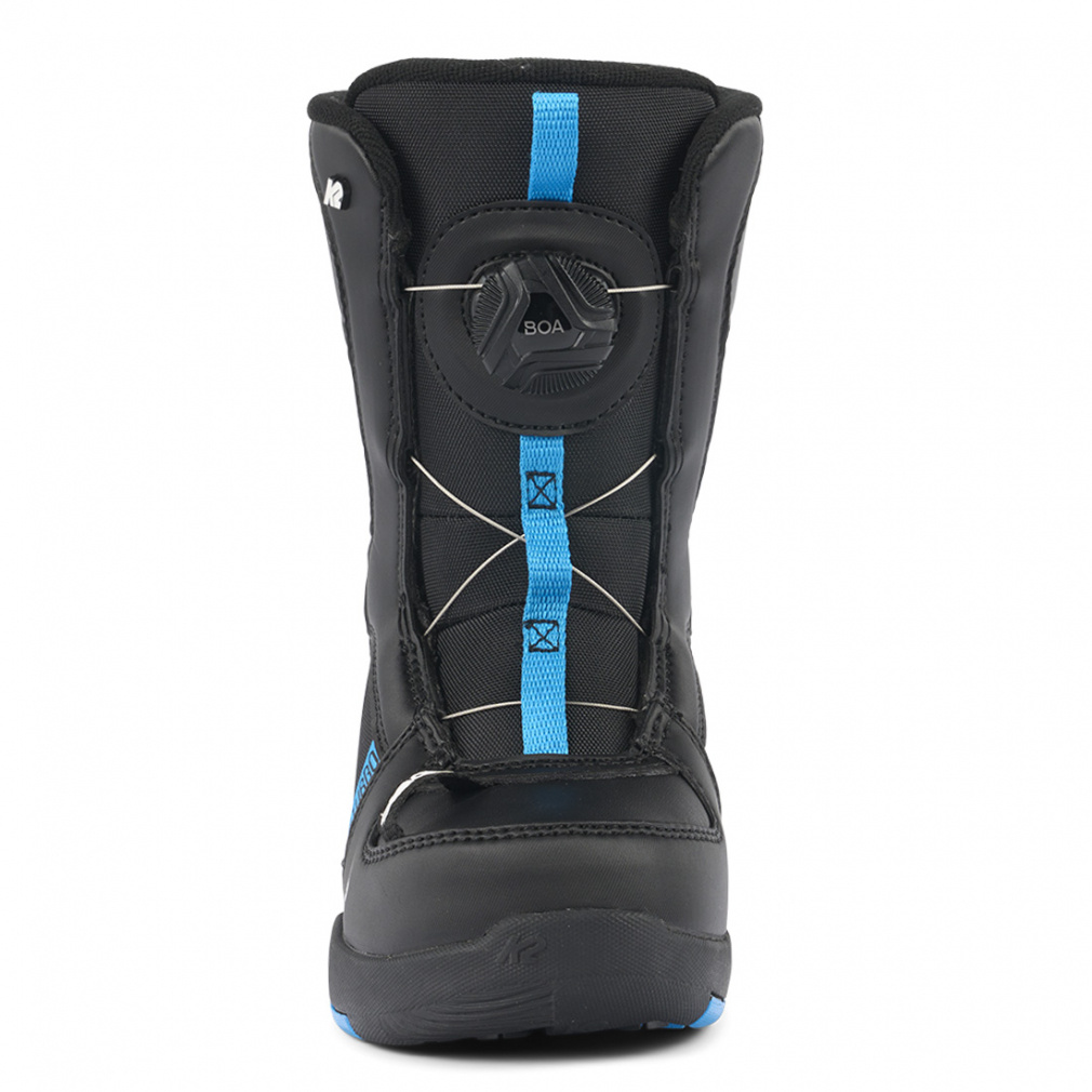 K2 MINI TURBO ブラック キッズ スノーボードブーツ US5 ミニ ターボ ブラック MINI TURBO｜Alpen Online