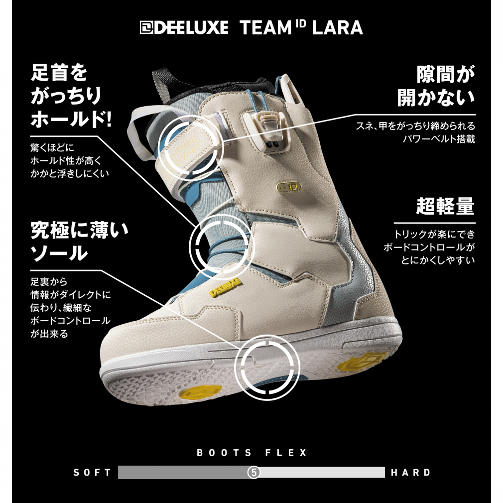 ディーラックス TEAM ID LARA 01824008 24-25年モデル レディース