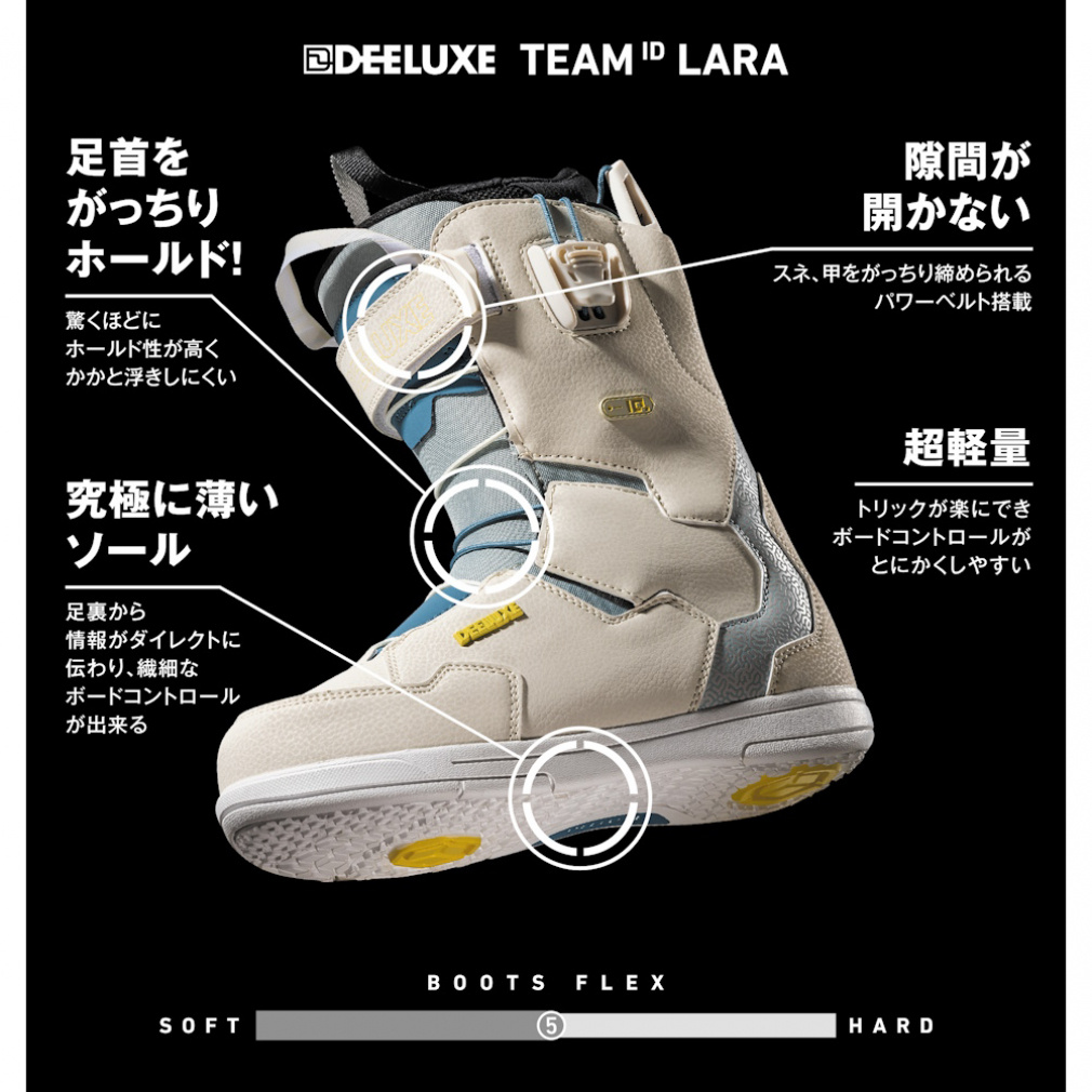 ディーラックス TEAM ID LARA 572440 24-25年モデル レディース