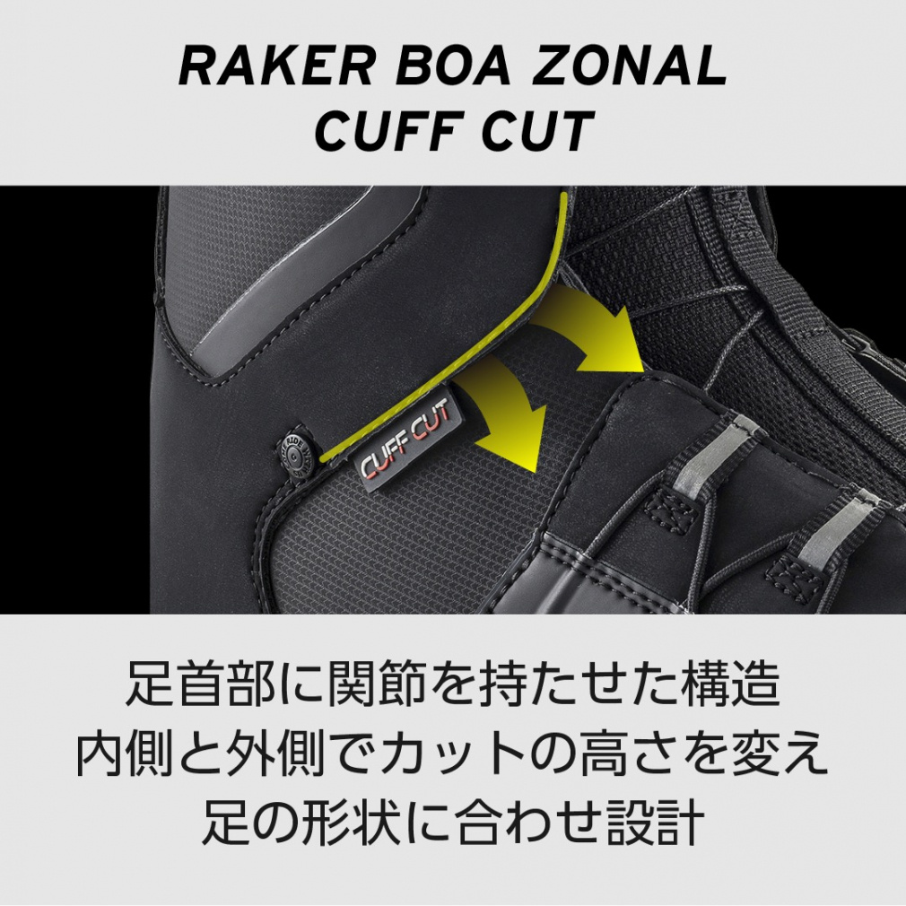 ヘッド RAKER BOA ZONAL_レイカーボアゾナル 350315 25-26年モデル