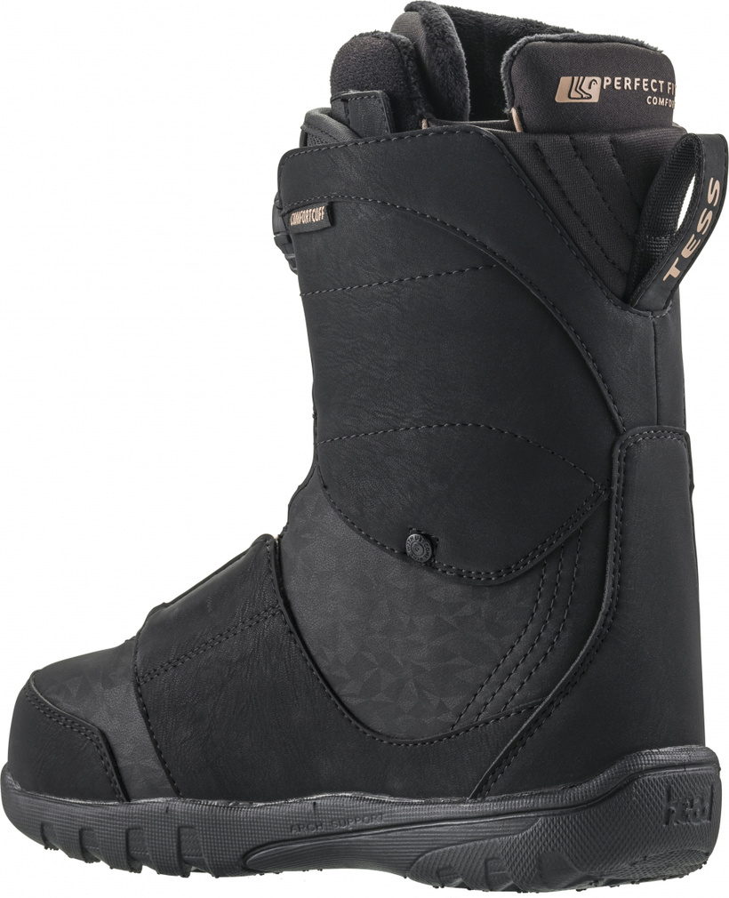 スノーボードブーツ(女性用) ブラックBOA ヘッド TESS BOA Coiler black_テスボアコイラーブラック 354305 25-26