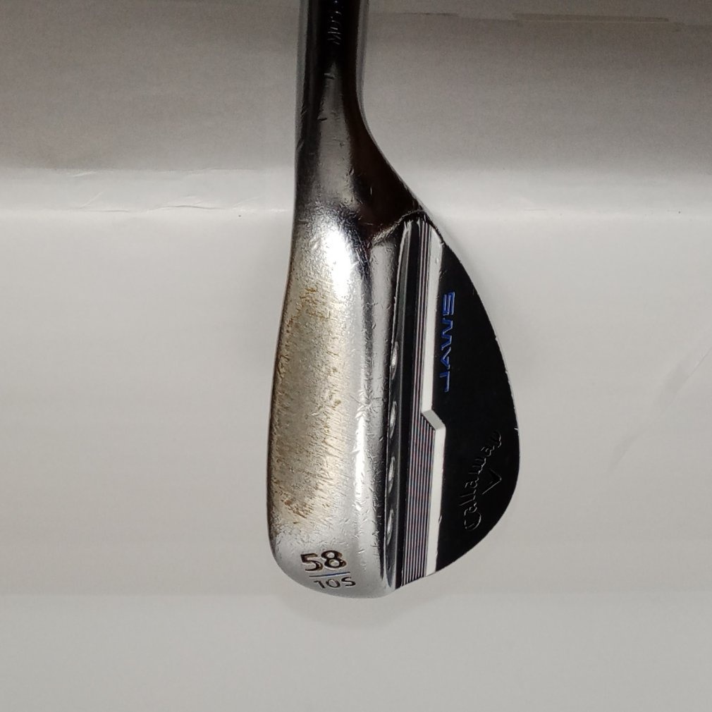 JAWS WEDGE ｸﾛﾑ S ｸﾞﾗｲﾝﾄﾞｿｰﾙ WG 58° 10° S N.S.PRO MODUS3 TOUR105
