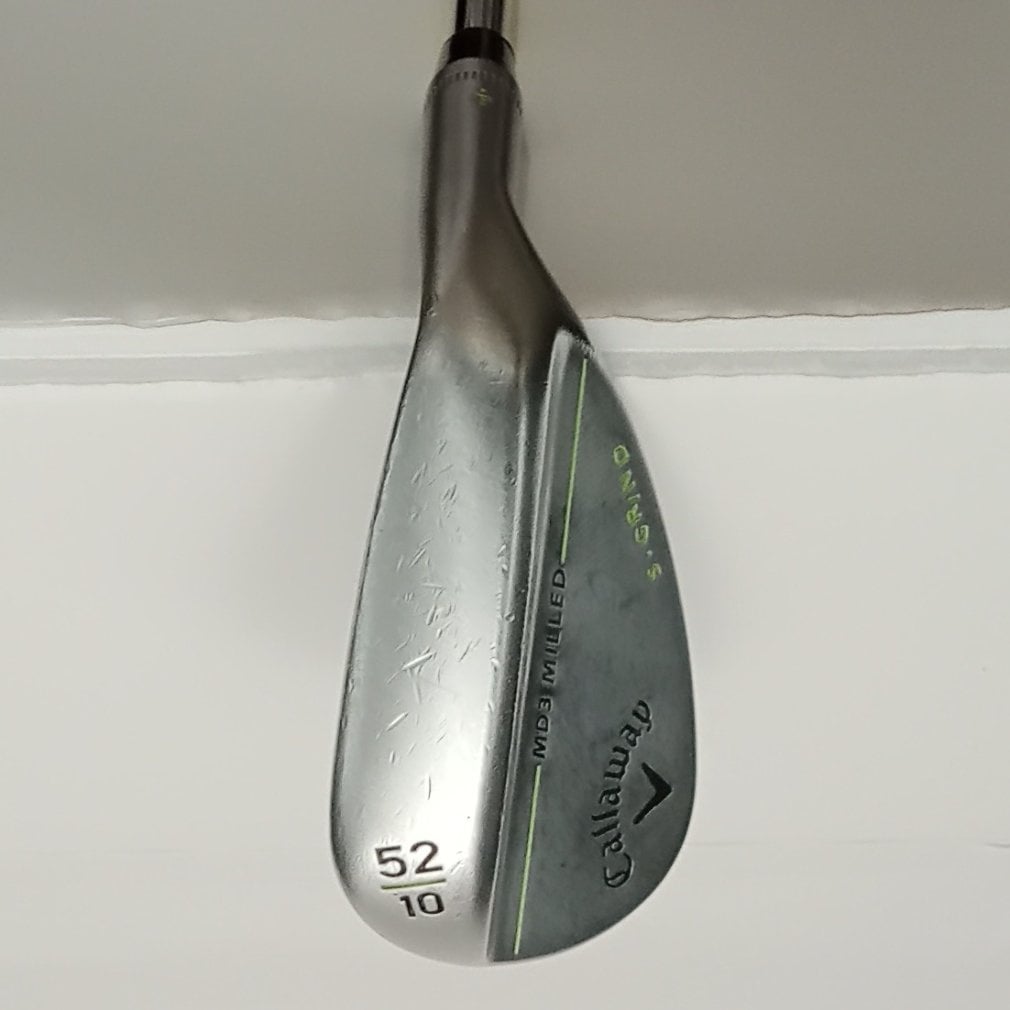 MACK DADDY 3 MILLD ｸﾛﾑﾒｯｷ S-GRIND WG 52° 10° S200 Dynamic Gold
