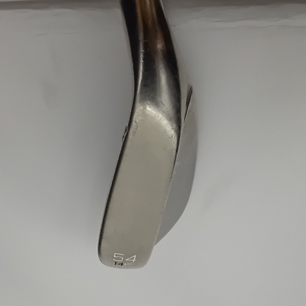 Vokey SM954度　14Fウェッジ VOKEY SM8 ﾌﾞﾗｯｼｭﾄﾞｽﾁｰﾙ WG 54F° 14° S N.S.PRO 950GH neo｜Alpen