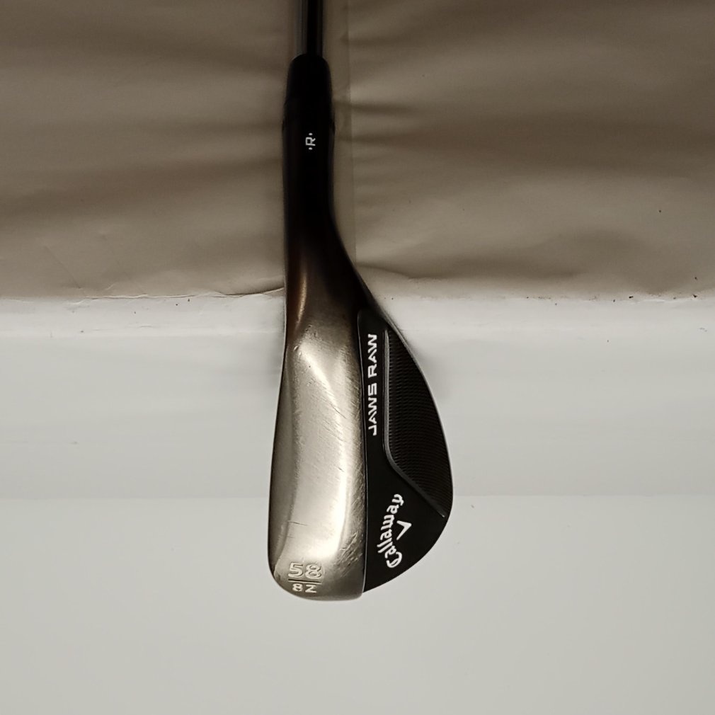 JAWS RAW ﾌﾞﾗｯｸ WG 58Z° 8° S200 Dynamic Gold｜Alpen Online 公式