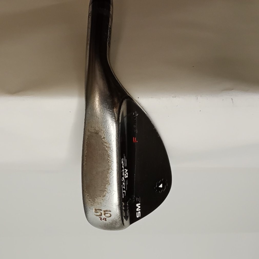 VOKEY SM6 スティールグレーPVD Fソール WG 56° S200 Dynamic Gold