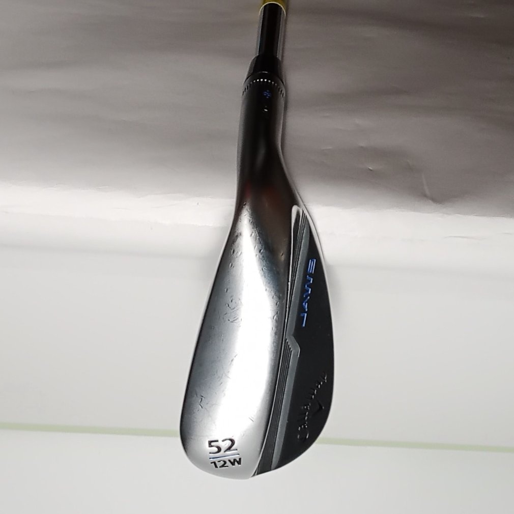 JAWS WEDGE ｸﾛﾑ W ｸﾞﾗｲﾝﾄﾞｿｰﾙ WG 52° 12° S200 Dynamic Gold｜Alpen