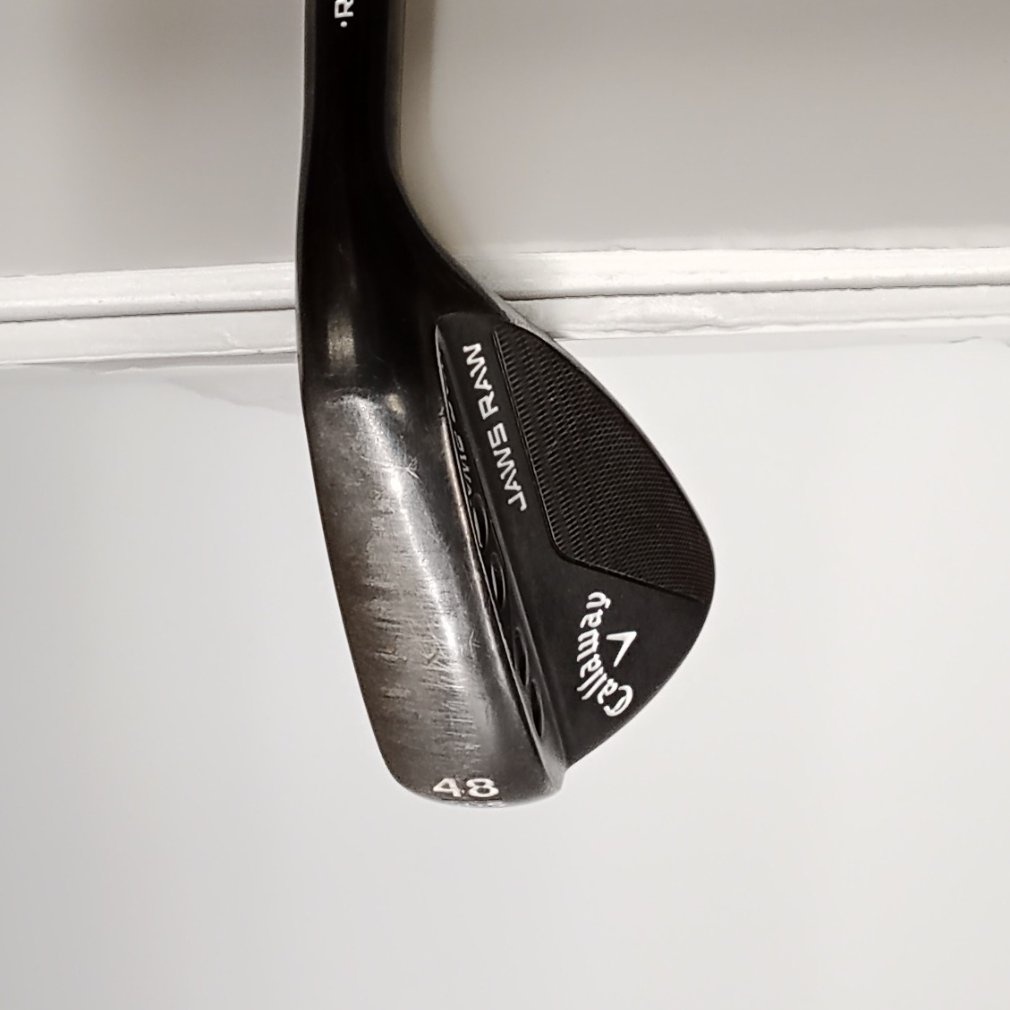 JAWS RAW ﾌﾞﾗｯｸ ウェッジ N.S.PRO MODUS3 TOUR120[その他ｽﾁｰﾙ]｜Alpen