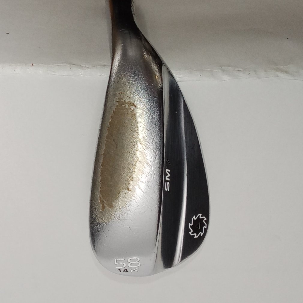 VOKEY SM7 ﾂｱｰｸﾛｰﾑ Kｿｰﾙ ウェッジ 58° 14° S200 Dynamic Gold｜Alpen