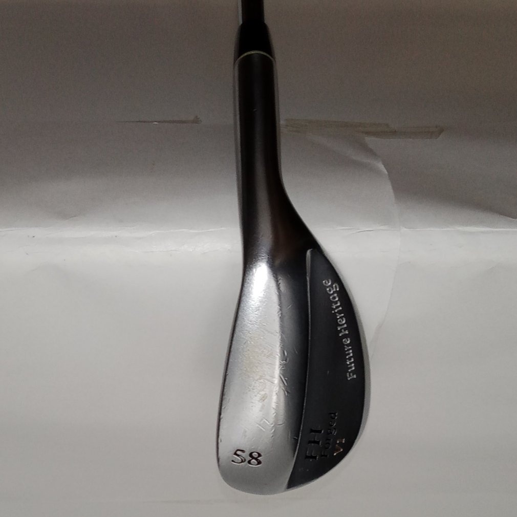FH Forged V1 ﾆｯｹﾙｸﾛﾑﾒｯｷ ﾊﾟｰﾙｻﾃﾝ仕上げ ウェッジ 58° 14° WEDGE N.S.