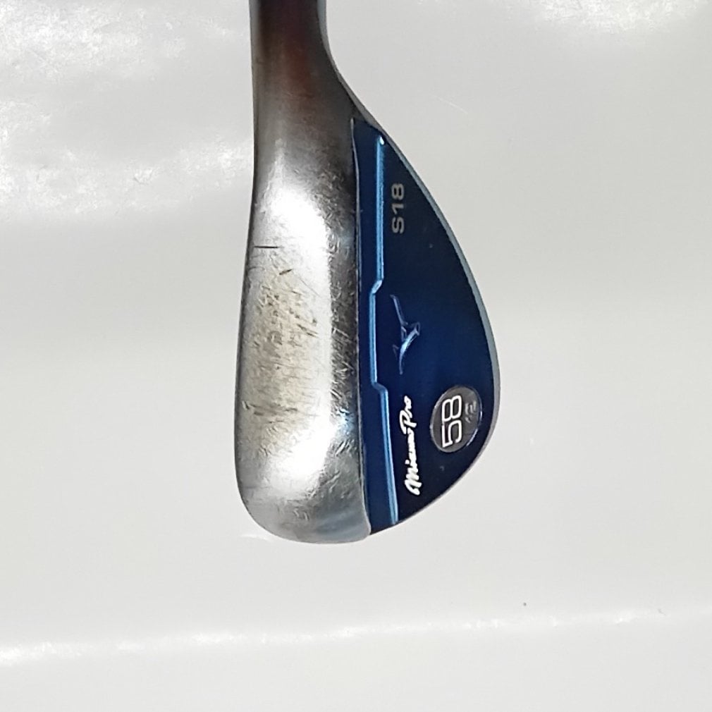 Mizuno Pro S18 ブルーIP WG 58° 12° S200 Dynamic Gold 120｜Alpen