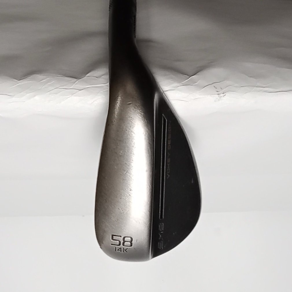 VOKEY ボーケイSM9 ウェッジ 58度 14K DG S200 VOKEY SM9 ジェットブラック WG 58K° 14° S200 Dynamic Gold｜Alpen