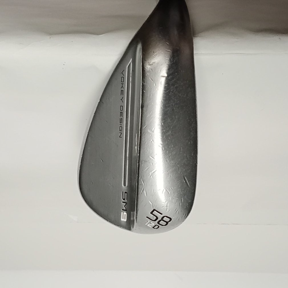VOKEY SM9 ツアークローム レフティ WG 58D° 12° S200 Dynamic Gold