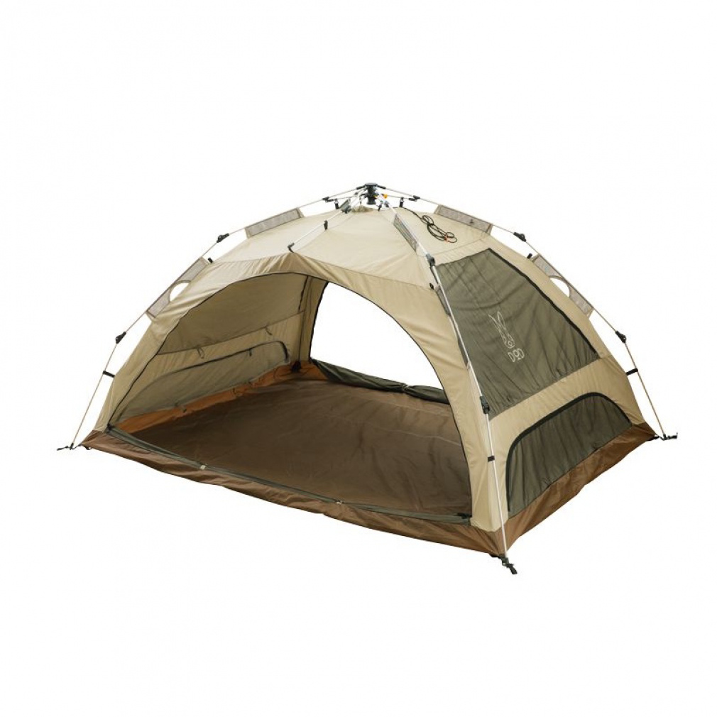 ディーオーディー ガシーンテント 5人用 T5-213-BR キャンプ ドーム