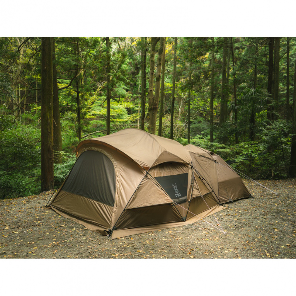 ディーオーディー ガシーンテント 5人用 T5-213-BR キャンプ ドーム