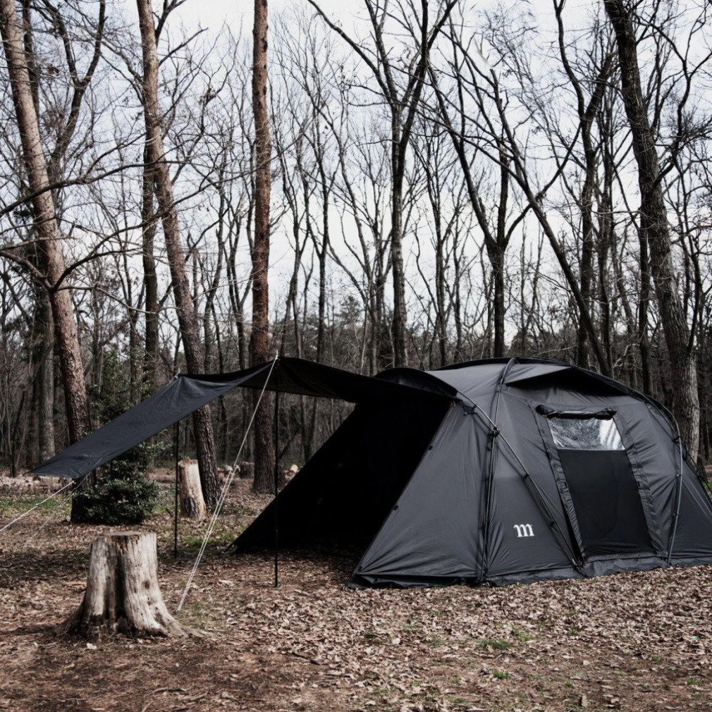 ムラコ ZIZ TENT SHELTER BLACK TE0050BK キャンプ ドームテント 2