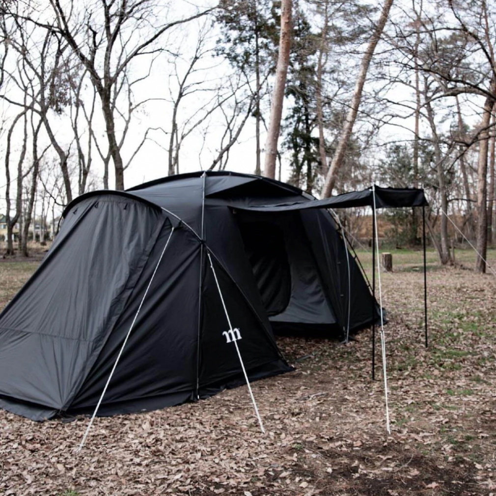 ムラコ ZIZ TENT SHELTER BLACK TE0050BK キャンプ ドームテント 2