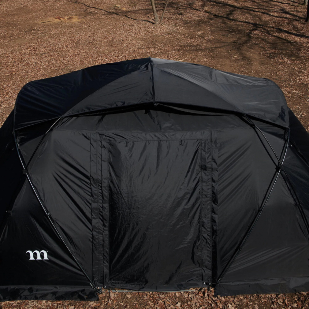 ムラコ ZIZ キャンプ ドームテント ムラコ ZIZ TENT SHELTER BLACK TE0050BK キャンプ ドームテント 2