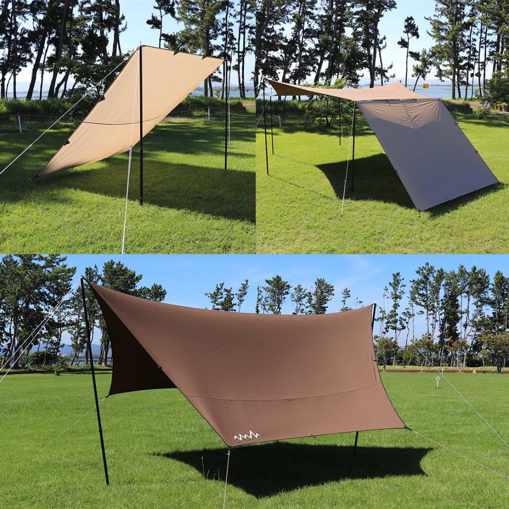 AOD TCタープ　サイドフォール付き AOD-4 ＋ フロアマット＆グランドシート ＋ TCタープ サイドウォール