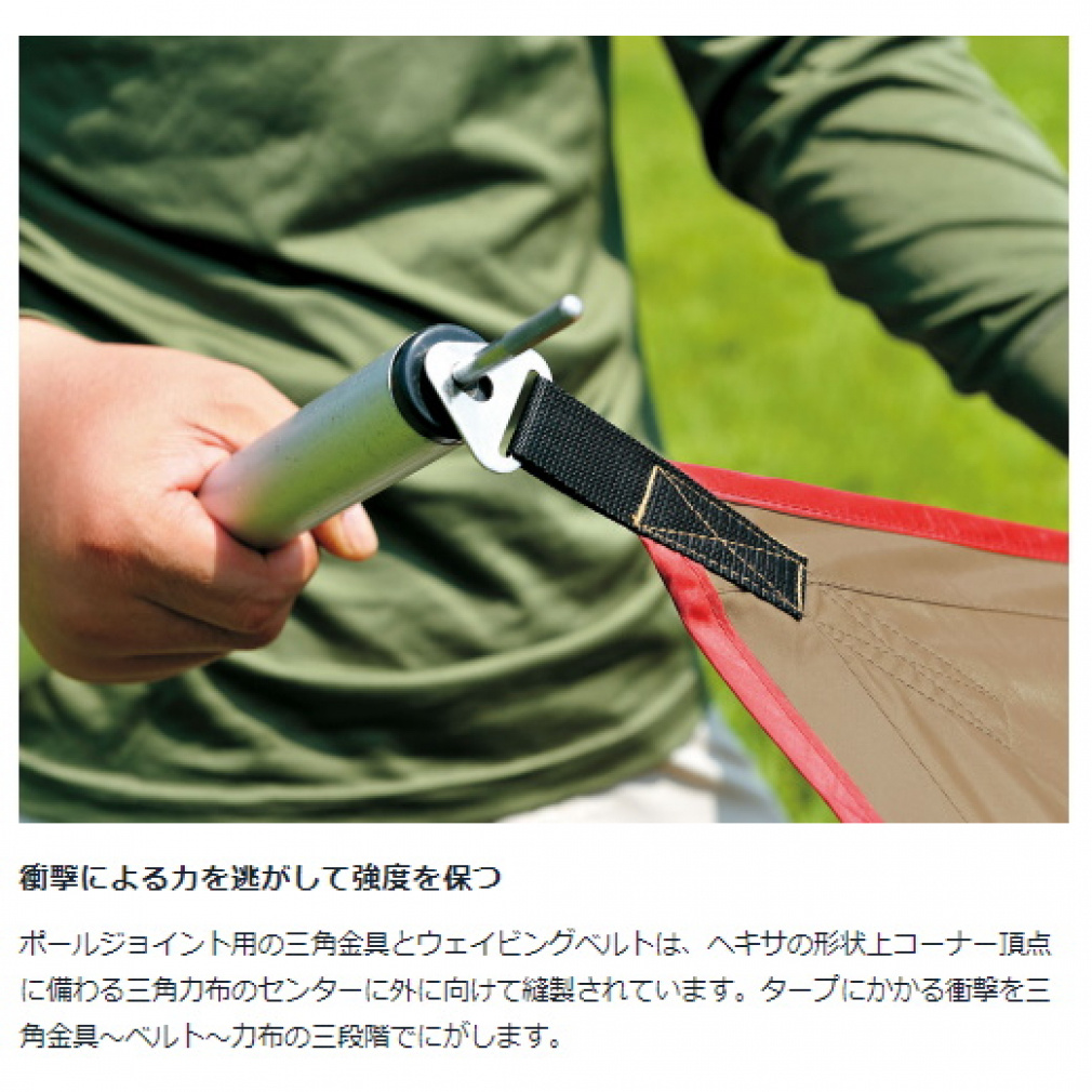 HDタープ シールド ヘキサ M Pro セット｜Alpen Online