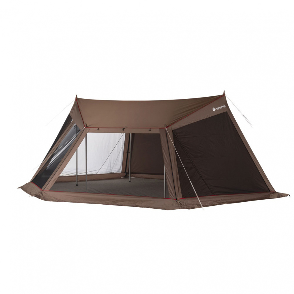 【新品未使用品】peak カヤード TP-400 peak スノーピーク TP-400 カヤード ポール&ペグ付 6人用 Amazon