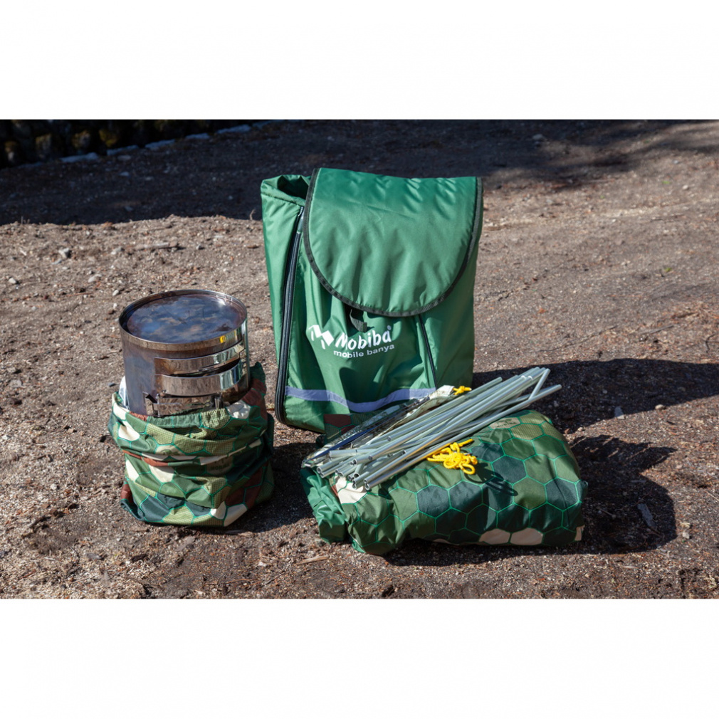 モビバ バックパックサウナ テントサウナ MOBIBA RB170M ファイヤーサイド Mobiba バックパックサウナ RB170M 27170 キャンプ