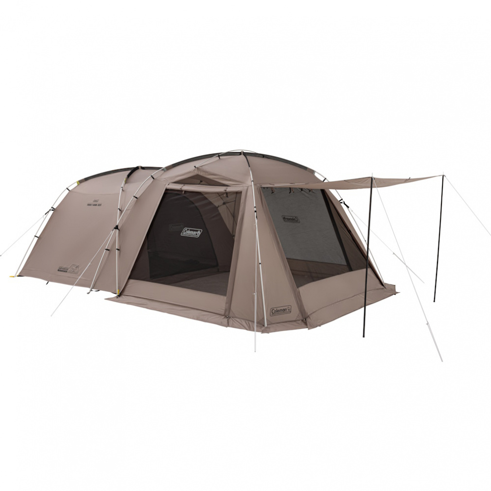 tough2-room dx/3025& Alpen Outdoors マット コールマン タフ2ルーム/3025 グレージュ ＆ AOD マット＋シート