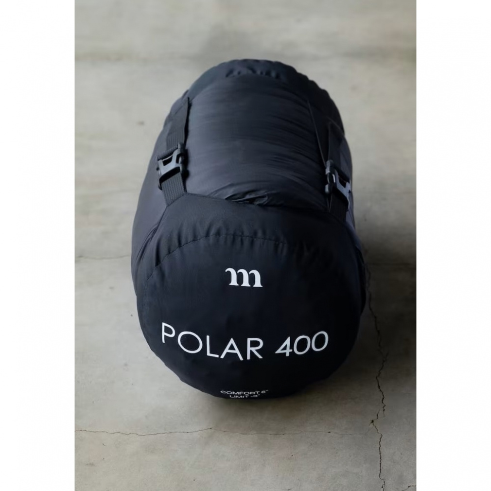 ムラコ POLAR 400 MSL1233010 キャンプ シュラフ : Black Muraco
