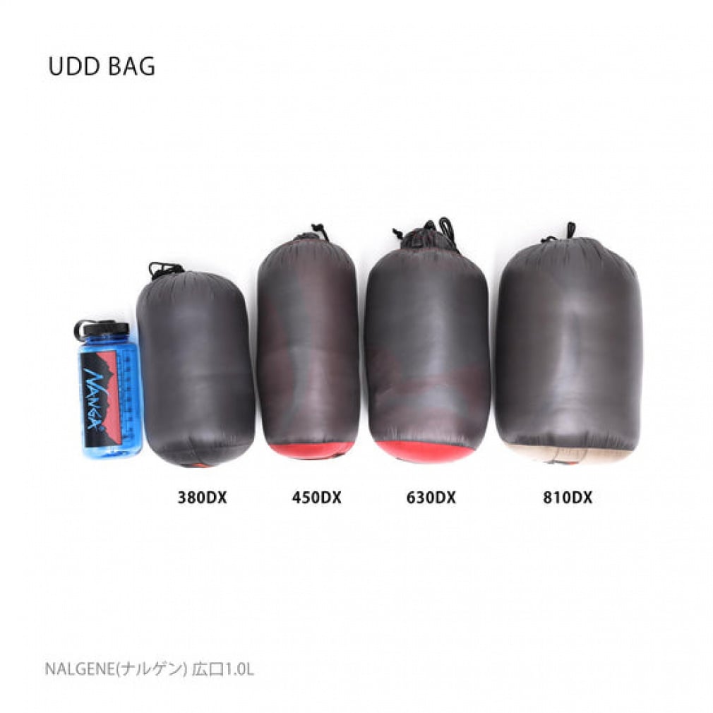 ナンガ UDD BAG 450DX ショート N1U4EG04 キャンプ シュラフ : CHA