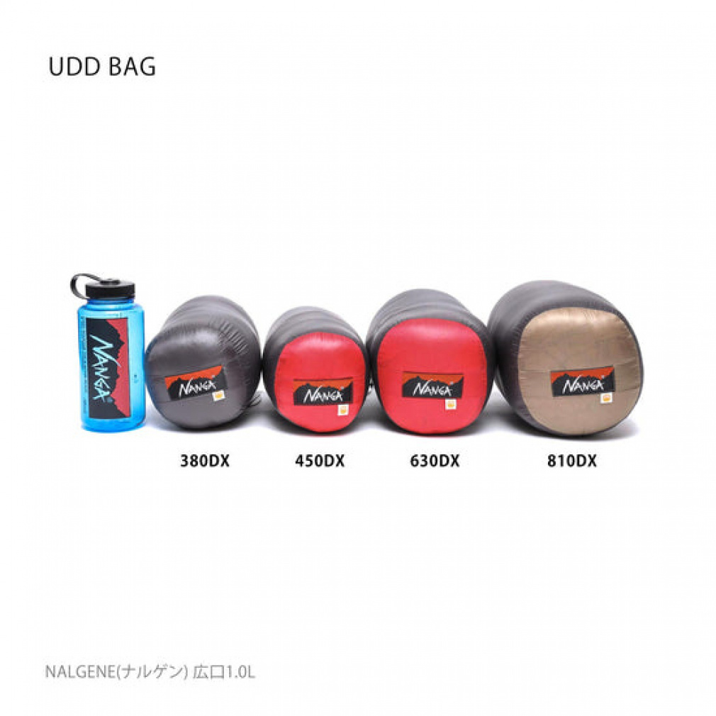 ナンガ UDD BAG 380DX ショート N1U3EG04 キャンプ シュラフ : CHA