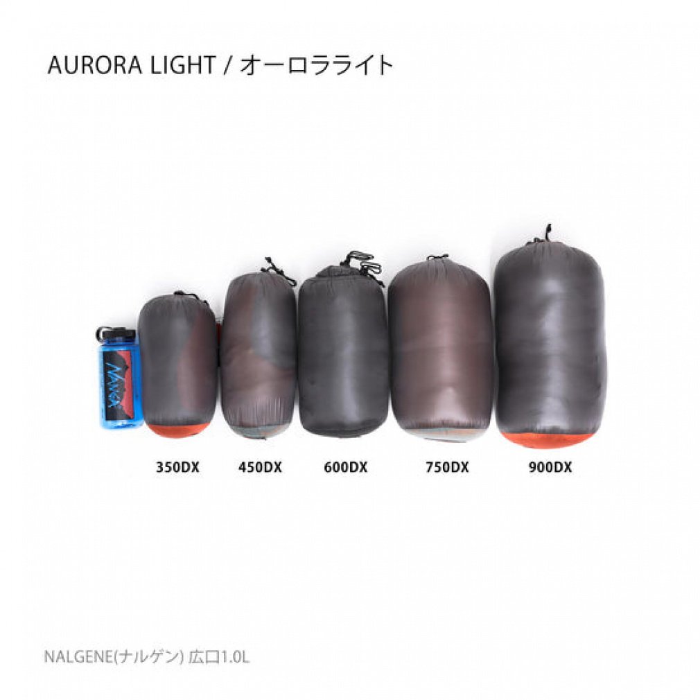 ナンガ AURORA TEX light 450DX レギュラー N0001234 BRW キャンプ