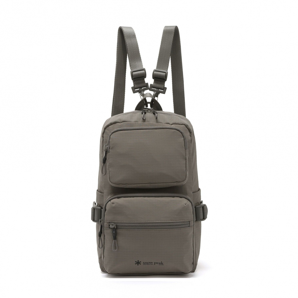 スノーピーク Dual Tech Small Backpack 9L DARK KHAKI S25FUFBG36