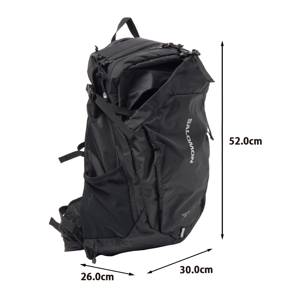 ちえさま専用　トレイルブレイザー　30 新品 サロモン トレイルブレイザー 30 30L BLACK/ALLOY LC2183200