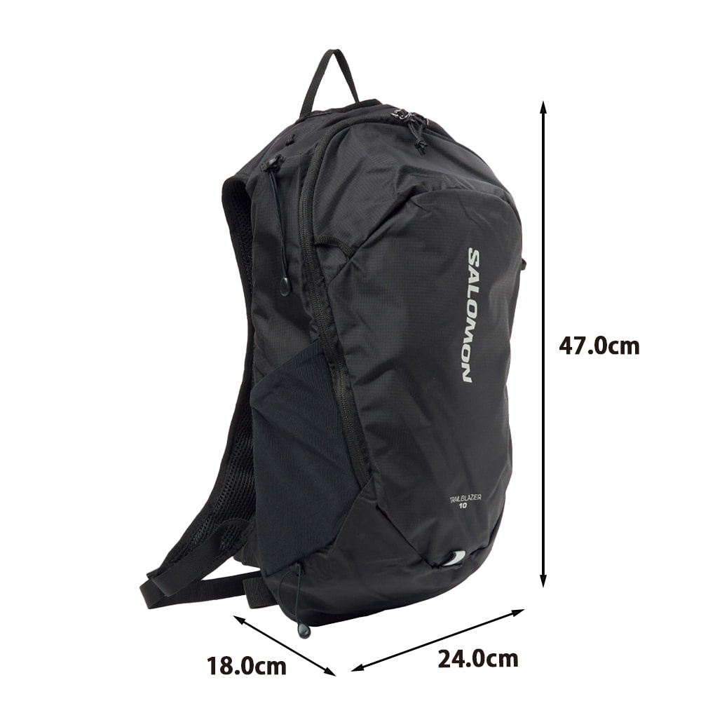 サロモン トレイルブレイザー 10 10L BLACK/ALLOY LC2182900