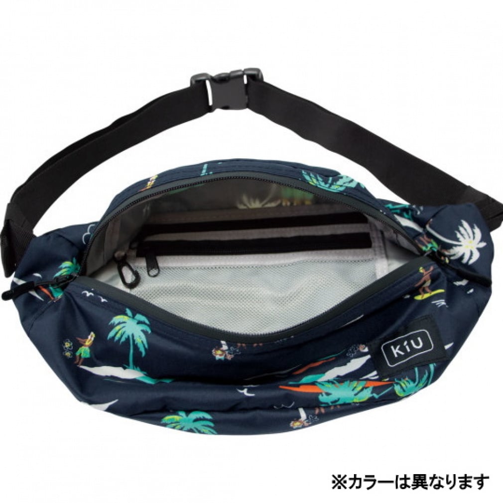 キウ WATERPROOF BODY BAG ブラック (K84-900) トレッキング ウエスト
