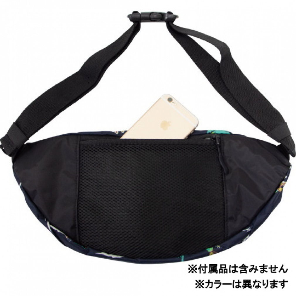 キウ WATERPROOF BODY BAG ブラック (K84-900) トレッキング ウエスト
