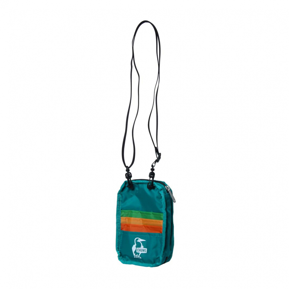 2025秋冬 チャムス RV Smart Phone Shoulder Bag Sweat Nylon CH60