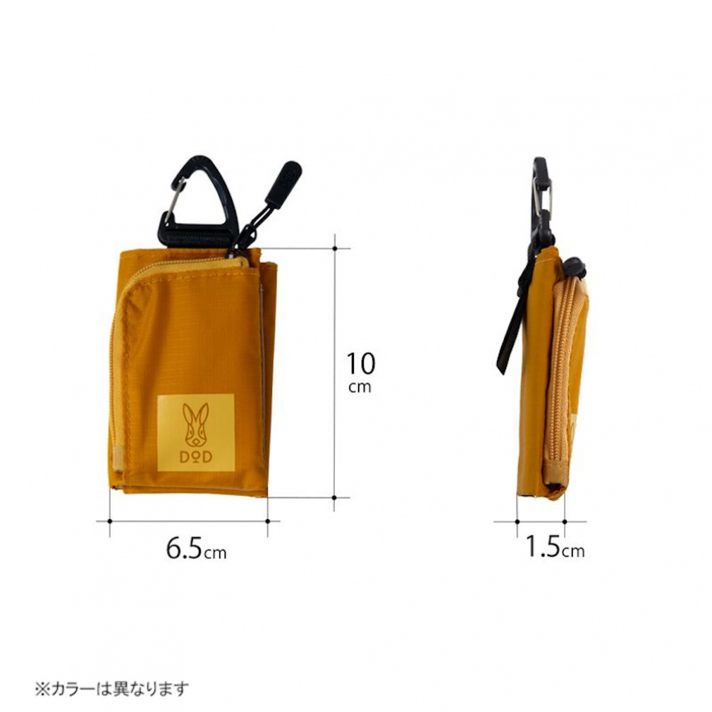 ディーオーディー ウサゼニーレ BG1-999 BK トレッキング 財布 小銭