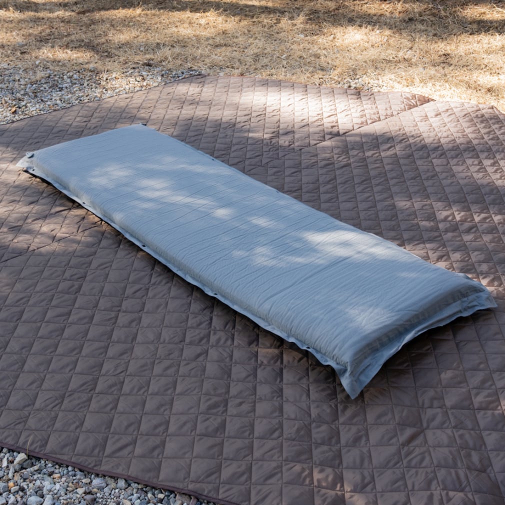 アルペンアウトドアーズ 枕付きインフレータブルマット 7cm マクラツキ